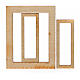 Okno drewno szopka 4.5x3.5 s2
