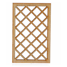 Gitter für Krippe Holz 7x4,5 cm