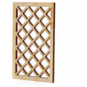 Gitter für Krippe Holz 7x4,5 cm