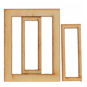 Okno drewno szopka 6.5x5