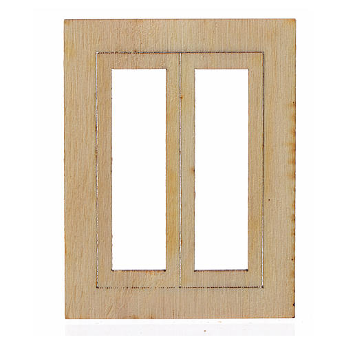 Okno drewno szopka 6.5x5 1