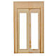 Fensterflügel aus Holz 15x9cm s1