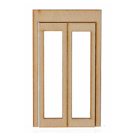 Okno drewno do szopki 9x5