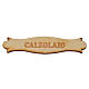 Nativity accessory, wooden sign, "Calzolaio", 8.5cm s1