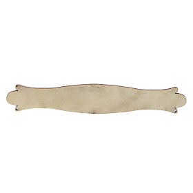 Letrero belén "Falegname" (Carpintero) 14 cm de madera
