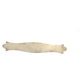 Insegna presepe Pescivendolo 14 cm in legno