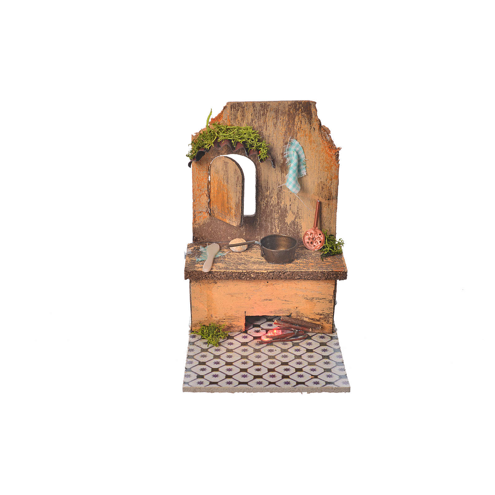 Küche mit Ledlicht 9x9,5x12cm | Online Verfauf auf HOLYART