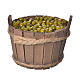 Tub, made of wood with olives s1