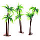 Nativity accessory, palms in plastic, 3 pieces s1