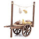 Nativity accessory, bread and cheese cart 11x11x4.5cm, sorted s1