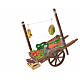 Neapolitan Nativity accessory, fruit and vegetable cart, terraco s1