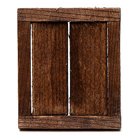 Szopka neapolitańska: Okno szopka 2 skrzydła z ościeżnicą 6.5x6.5