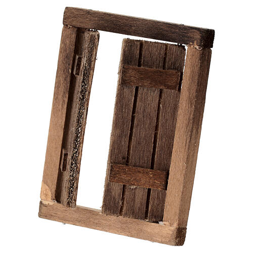 Fenêtre 2 volets avec châssis crèche 5,5x4,5 cm 4