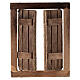 Finestra presepe 2 ante con infisso 5,5x4,5 cm s2