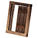 Finestra presepe 2 ante con infisso 5,5x4,5 cm s4