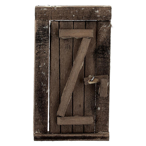 Drzwi z drewna z ościeżnicą 9x5 1
