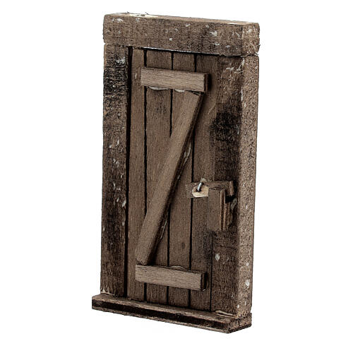 Drzwi z drewna z ościeżnicą 9x5 2