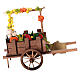Neapolitan Nativity accessory, fruit and vegetable cart 8x12x7cm s3