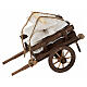 Neapolitan Nativity accessory, cart with sacks 8x12x7cm s1