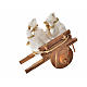 Neapolitan Nativity accessory, cart with sacks 5.5x7.5x5.5cm s3