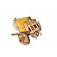 Neapolitan Nativity accessory, evicted cart 5.5x7.5x5.5cm s2
