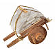 Neapolitan Nativity accessory, cart with cloth 5.5x7.5x5.5cm s1