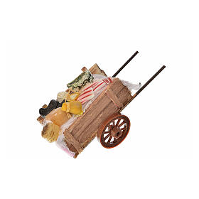 Wóz neapolitański wędliny sery wosk 5x11x5 cm