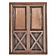 Portão 2 portadas madeira 17,5x12,5 cm s1