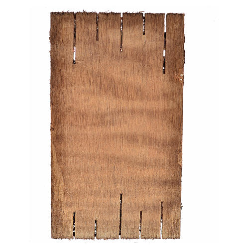 Tür für Krippe Holz 12x7 cm 2