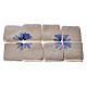 Mattonelle terracotta smaltate 60 pz freccia blu per presepe s1