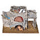 Nativity accessory, forge with 2 flickering LED lights s1