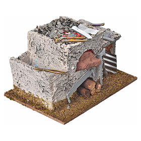 Fornos e Fogueiras para o Presépio: Forja com 2 Led trémulos