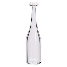 Botella de cristal para belén 4x1cm