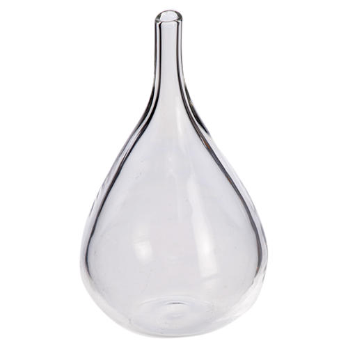 Flasche aus Glas für Krippe 2,8x1,3cm 1