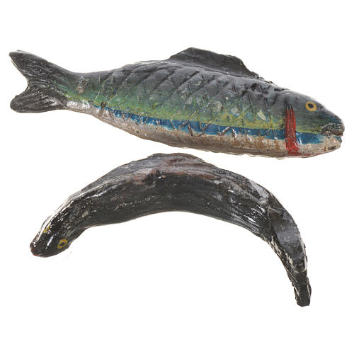 Accessory for nativities of 20-24cm, fish in wax 3