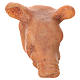 Accessory for nativities of 20-24cm, pig's head in wax s2