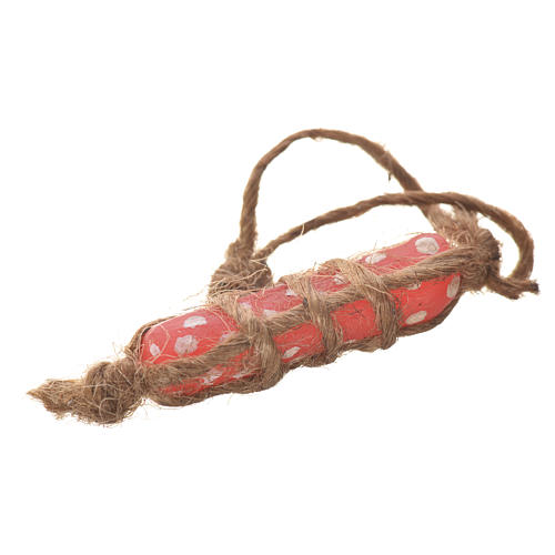 Accessory for nativities of 10-12cm, salami in wax 1