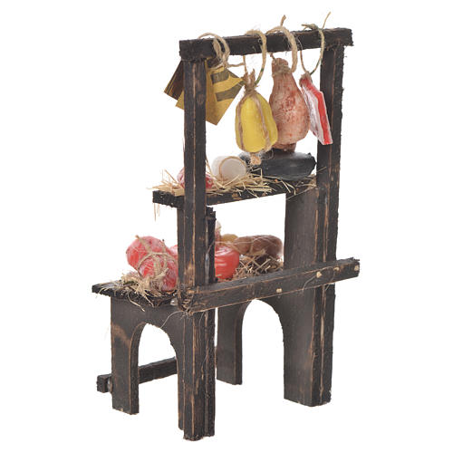 Banchetto del salumiere in cera 13,5x8x5,5 3