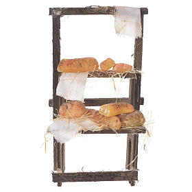 Bäcker Stand aus Wachs 13,5x8x5,5cm