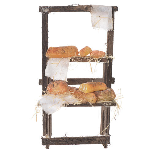 Bäcker Stand aus Wachs 13,5x8x5,5cm 1