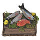 Caja con pescado fresco cera para figuras 20-24 cm s1