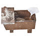 Nativity bread storage chest in terracotta 5x7.5x4cm s3