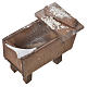 Nativity bread storage chest in terracotta 5x7.5x4cm s4