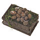 Accessory for nativities of 20-24cm, box with potatoes in wax s2