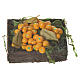 Skrzynka owoce pomarańczowe wosk figury szopka 20-24 cm s1