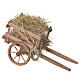 Cart with hay, Neapolitan nativity 18x6cm s2