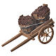 Cart with tubs, Neapolitan nativity 18x6cm s1