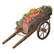 Neapolitan nativity accessory, boxed fruit cart 18x6cm s1