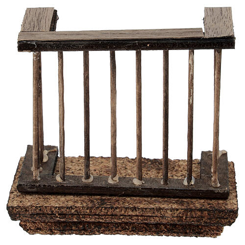 Balkon der neapolitanischen Krippe 8x8 cm 1