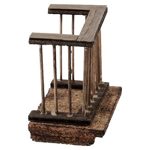 Balcone presepe napoletano 8x8 3
